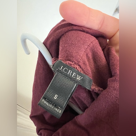 JCrew burgundy turtleneck - small - Picture 2 of 4